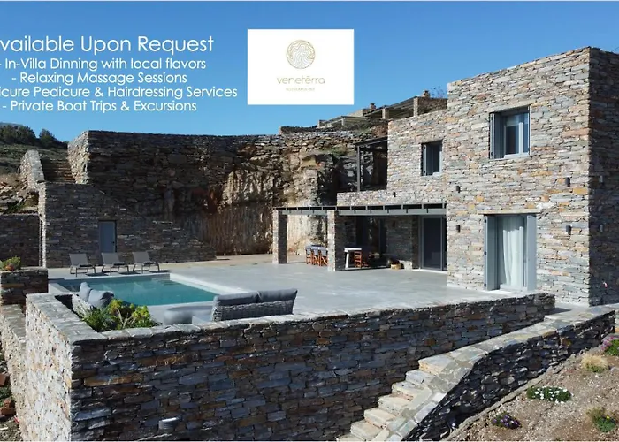 Villa Veneterra-pool-seaview-conciergeservices Koundouros